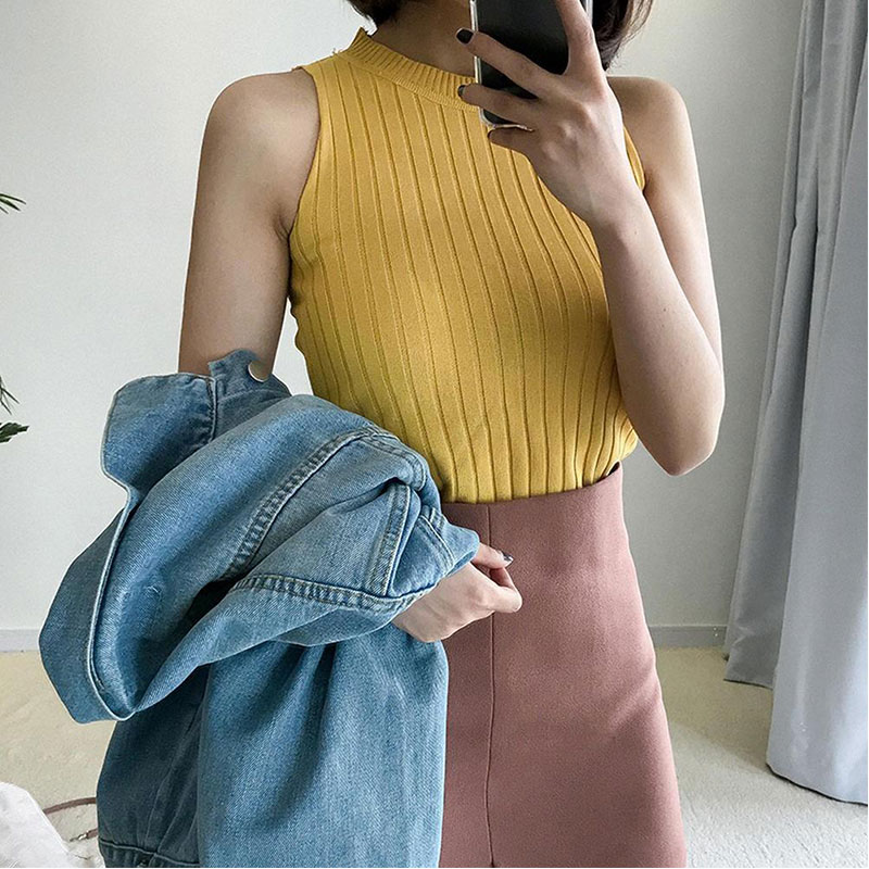 Áo Sát Nách Nữ Form Body