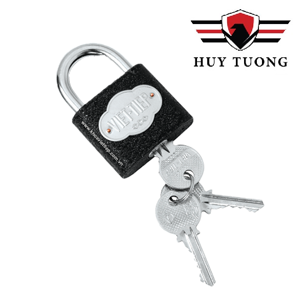 Khóa treo gang bấm việt tiệp 73 x 50 phi 8