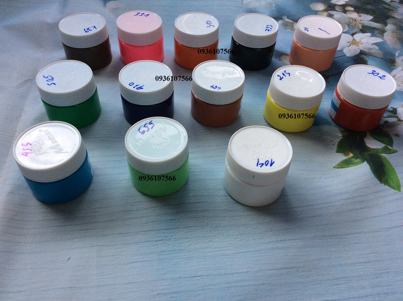 [ĐỔ SỈ 20K/lỌ] SỈ 20 Lọ Màu vẽ Acrylic 3D 100ml