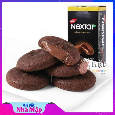 [HCM]Bánh Quy Socola Mềm Tan Chảy Nextar Brownies Nabati [Indonesia] - Hộp 112g