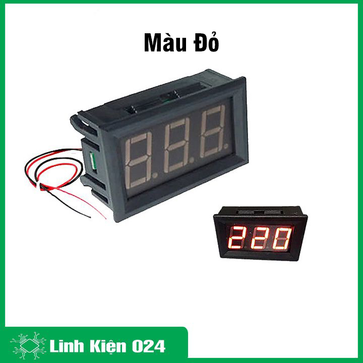 Vôn kế điện tử 0.56 Inch dải đo 3.5-30VDC