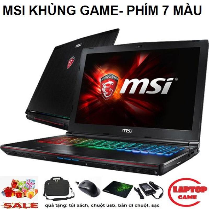 GIẢM GIÁ ( NVIDIA GTX 970M ) Laptop MSI GE62 2QF (Core i7-5700HQ, RAM 8GB, HDD 1TB, NVIDIA GeForce GTX 970M, 15.6 inch Full HD IPS, Phím 7 Màu)