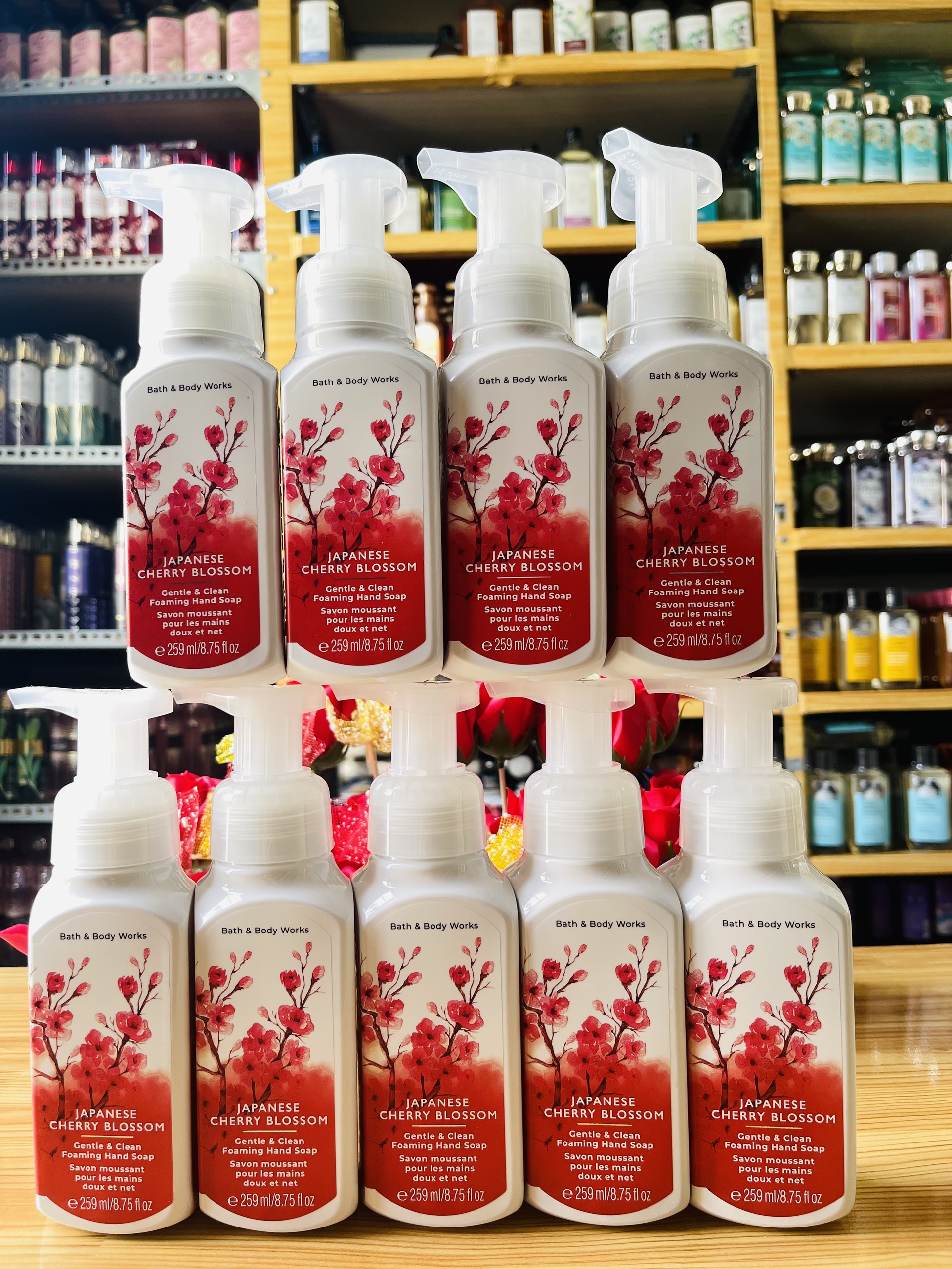 NƯỚC RỬA TAY BỌT MÙI CHERRY JAPANESE BLOSSOM 259ML