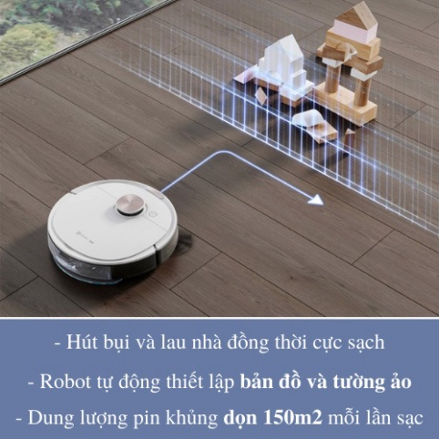 Robot Hút Bụi Lau Nhà Ecovacs T8 AIVI Plus