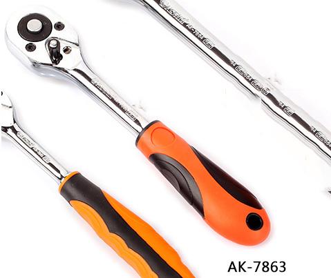 Cần siết Asaki AK-7863 C2-3 /8inch (Cam)