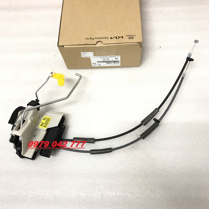 Ổ khóa ngậm cửa trước 6 giắc điện lắp cho xe Kia Morning 2012-2019