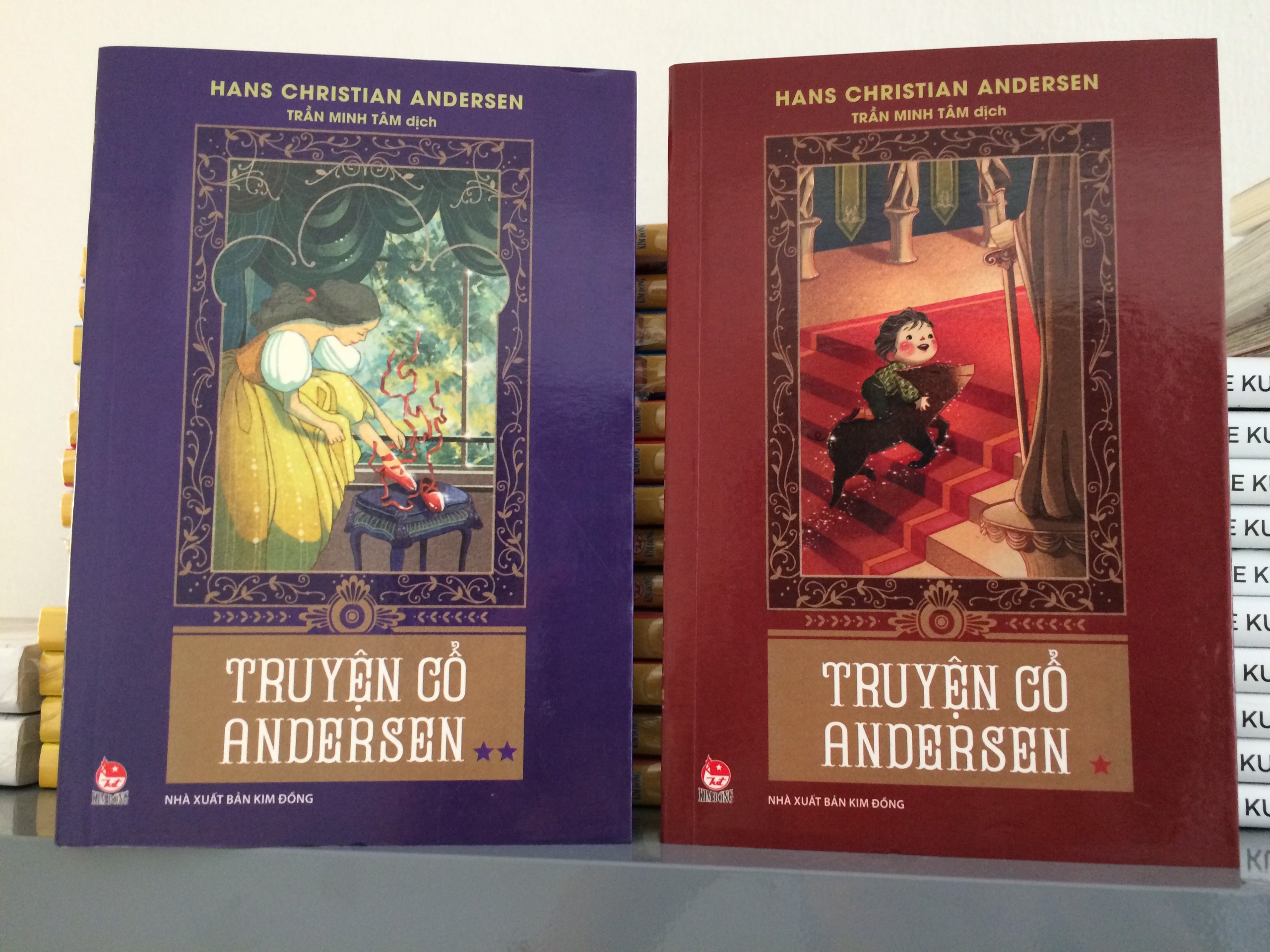 Combo TRUYỆN CỔ ANDERSEN TOÀN TẬP - TẬP 1, 2 (NXB Kim Đồng)