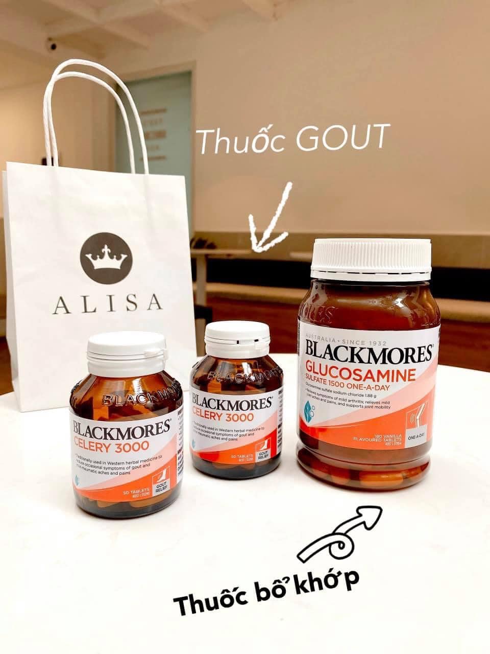 Gout Blackmores Celery 3000