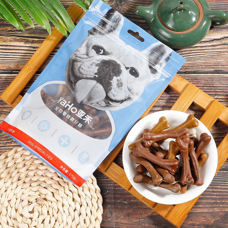 SNACK XƯƠNG GẶM SẠCH RĂNG CHO CÚN YAHO