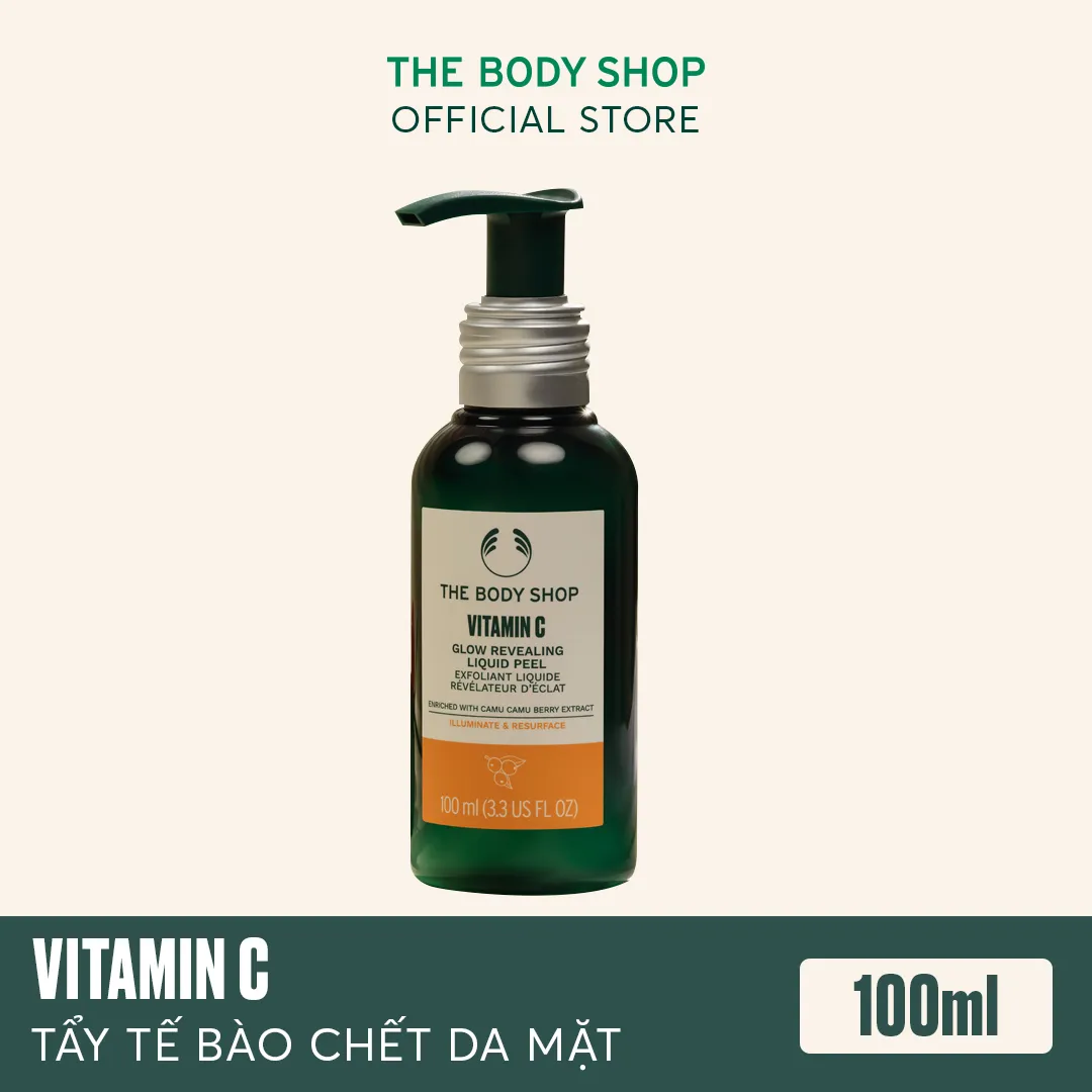 Tẩy Tế Bào Chết Da Mặt Vitamin C Glow Boosting Moisturiser 50ML The Body Shop