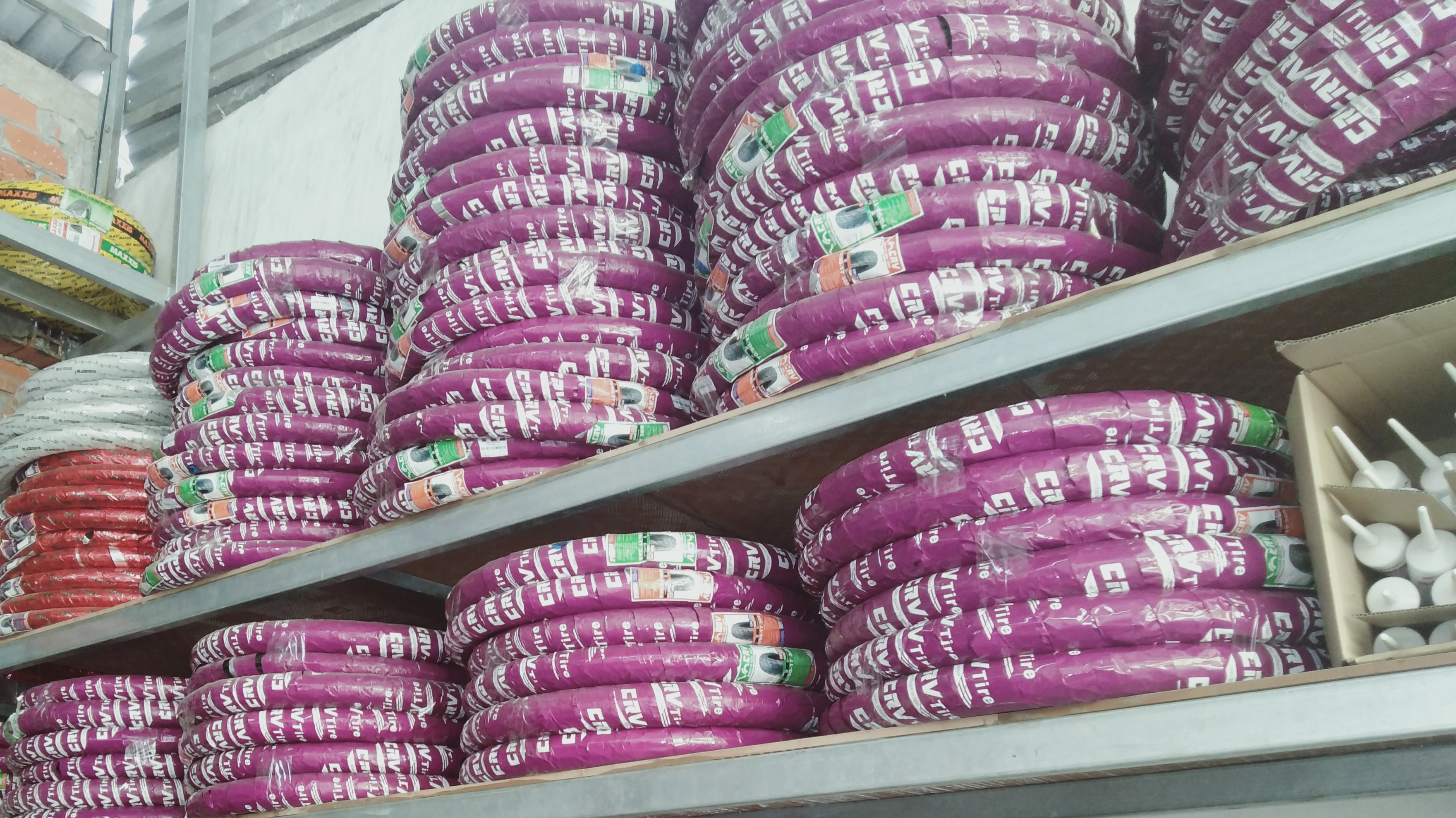 Vỏ CRV 1 cặp (60/90-17) + (70/90-17)  thailan (Bao bì  tím)