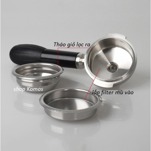 Filter Mù Inox Vệ Sinh Máy Pha Cà Phê - Phin Mù Inox Vệ Sinh Máy Pha Cà Phê