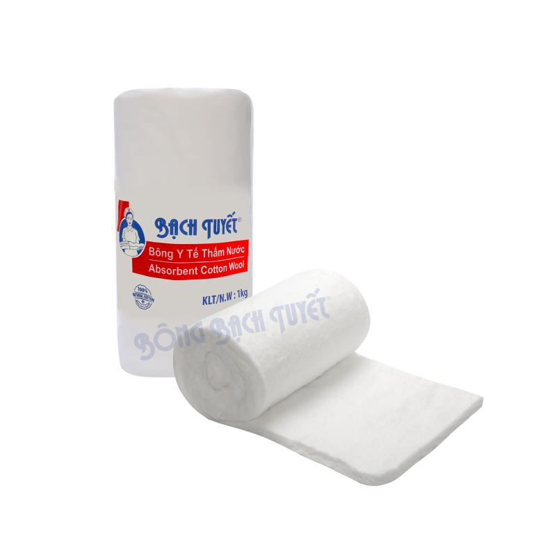 Bông Y Tế Bạch Tuyết 1kg