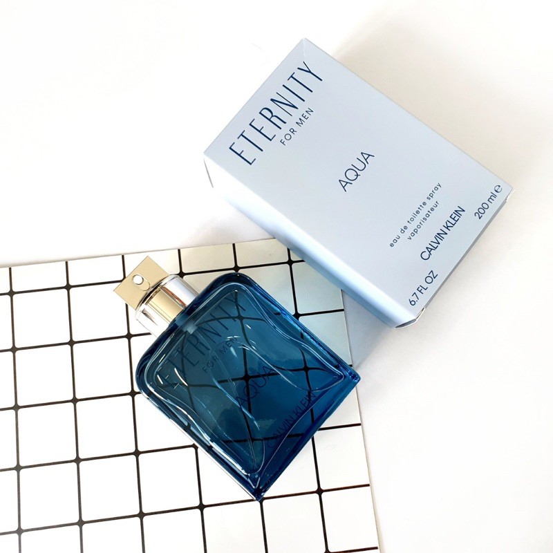 [HCM]Nước hoa ck eternity aqua 200ml full seal