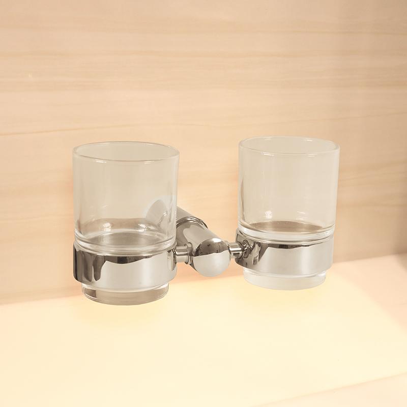 Kệ cốc đôi phòng tắm INOX 304 (PK613)