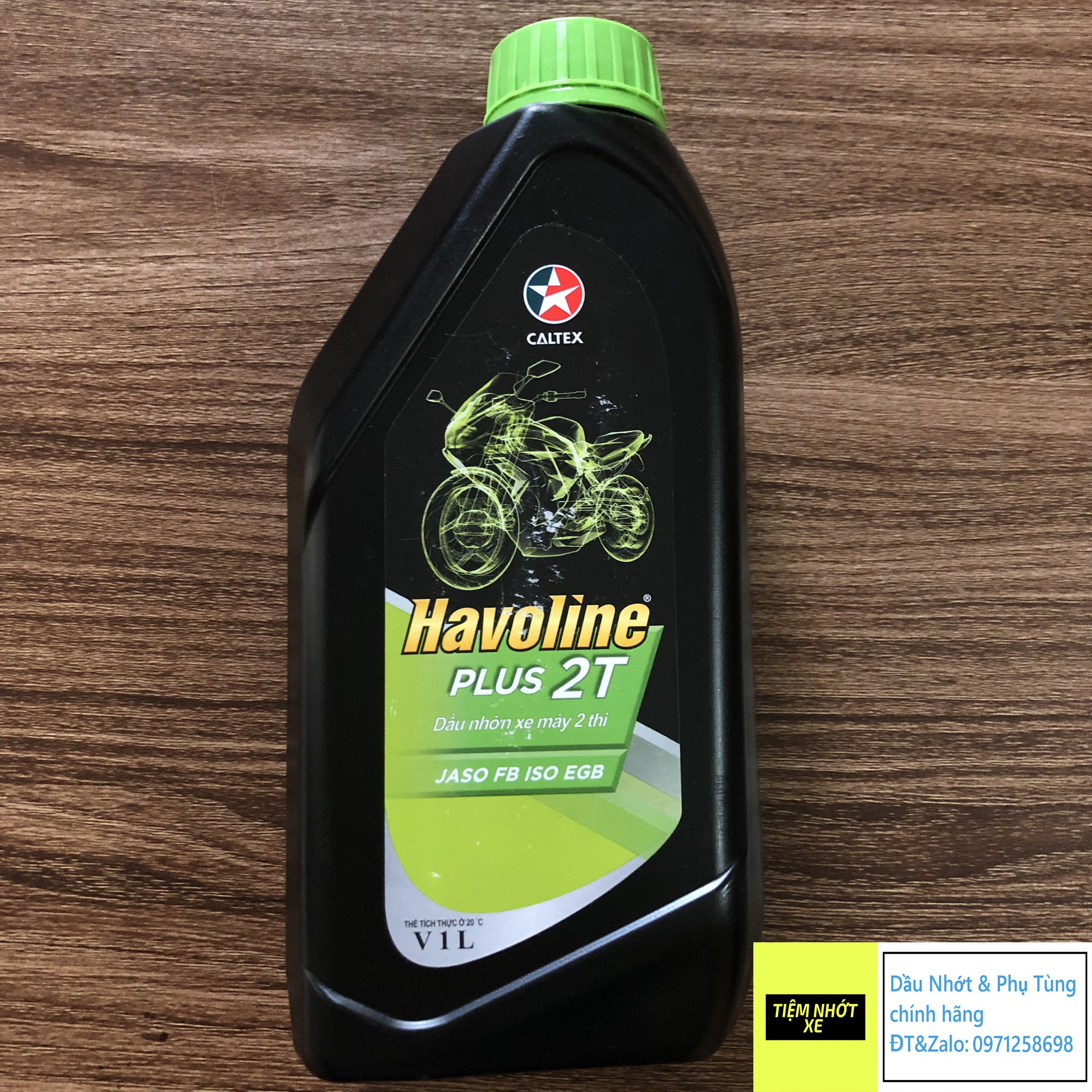 [ CHÍNH HÃNG ] Nhớt 2 thì cao cấp Caltex Havoline Plus 2T [ 1L ]