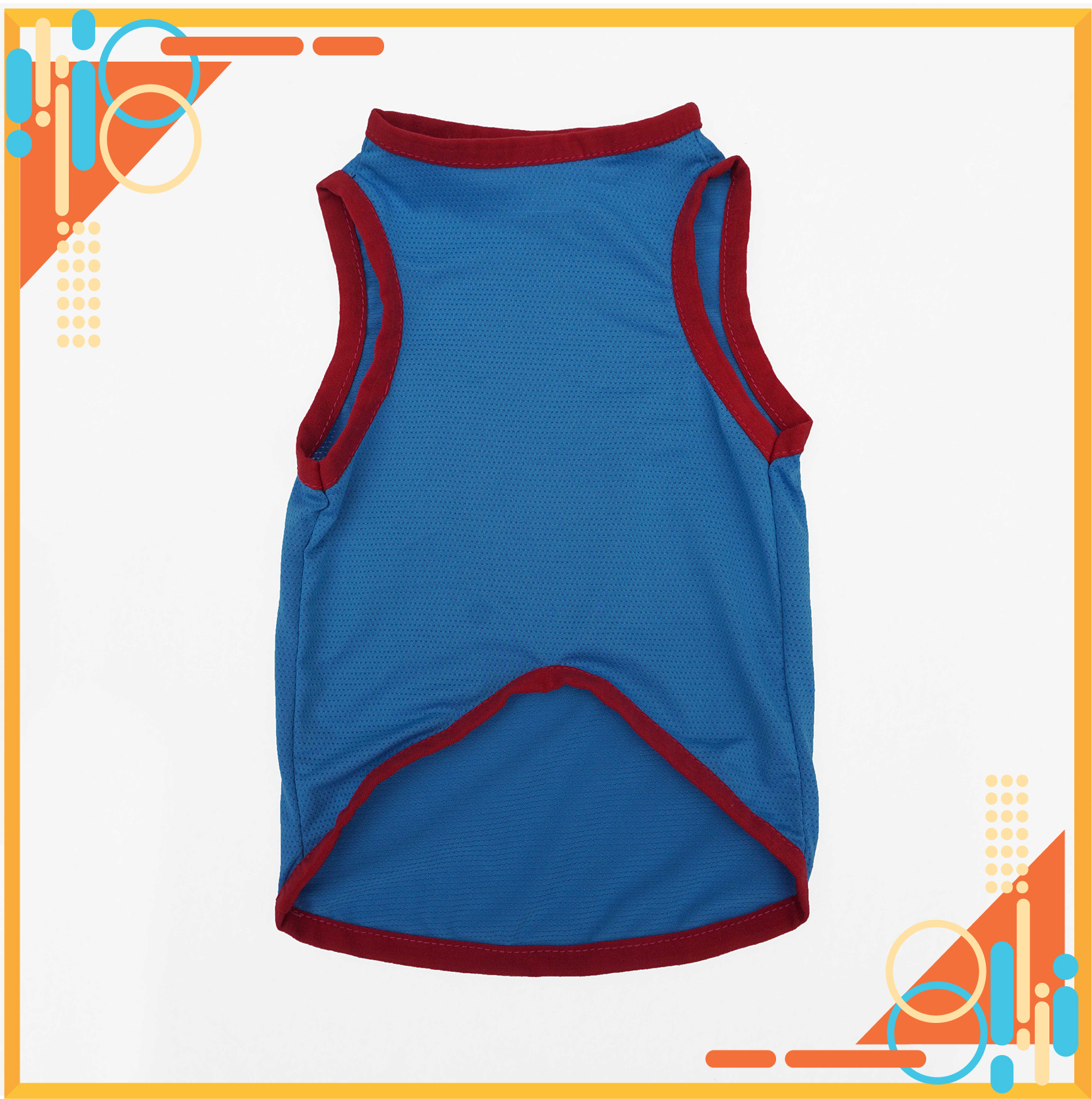 Áo cho Thú cưng, Áo 3 lỗ cotton Hình Tim PD009