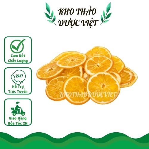 100gr Cam thái lát sấy khô