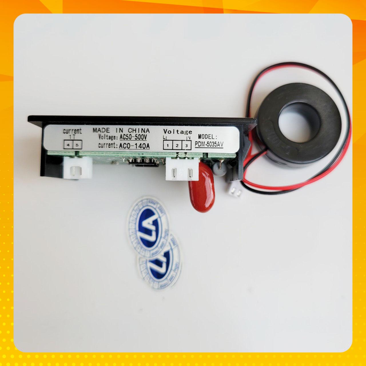 Đồng Hồ Đo Điện Đo Dòng Ampe 220v 100A