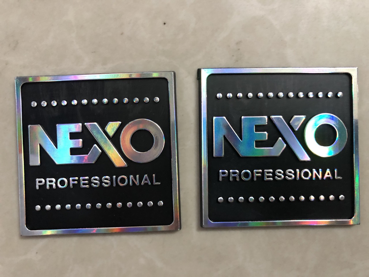 Tem Dán Thùng Loa NEXO ( 1 bộ 23k)