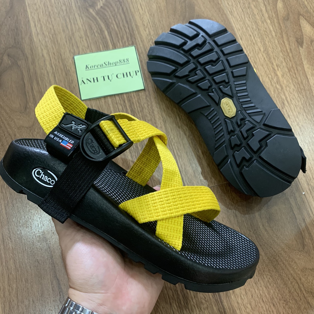Dép Sandal Nam Chaco Đế Cứng D182