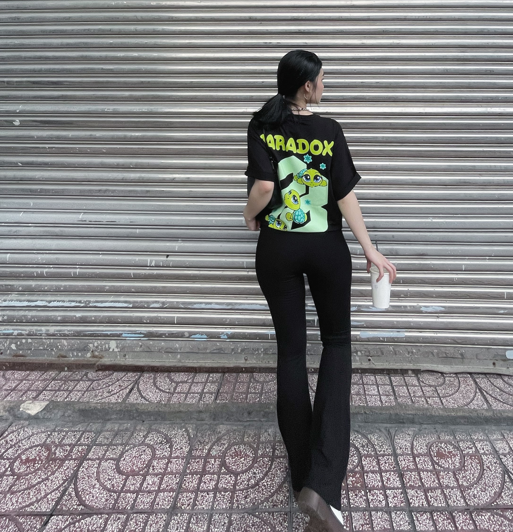 [MUA 2 GIẢM 20% CHỈ 1 NGÀY 11/11]PARADOX Áo thun TURTLE LOGO TEE