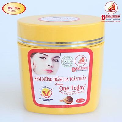Kem dưỡng trắng da toàn thân ốc sên One Today 80g