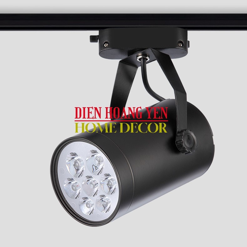 Đèn LED soi tranh 7w cao cấp ( thân đen) - ĐÈN RỌI RAY 7W