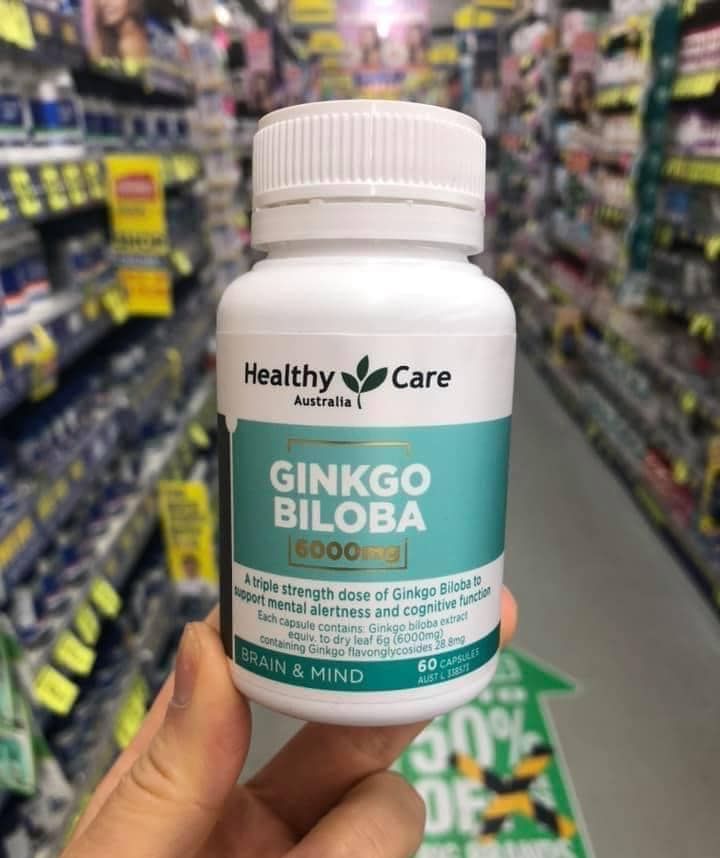 Healthy Care Ginkgo Biloba 6000mg