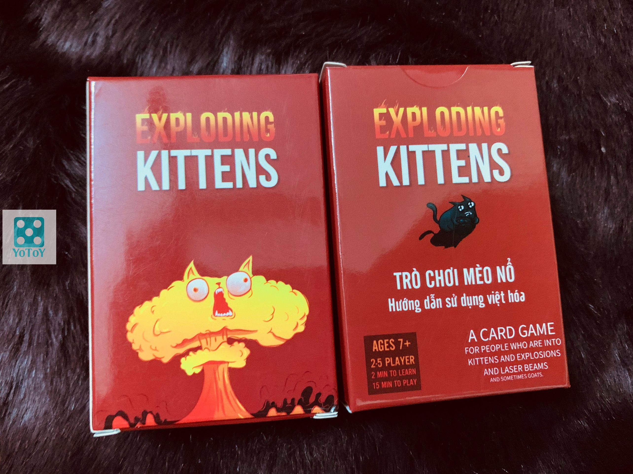 Mèo nổ Việt hóa – Boardgame Exploding kitten chất lượng giá rẻ
