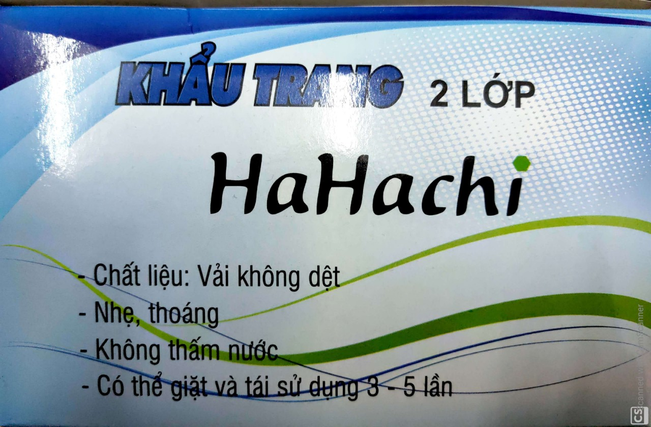 Khẩu trang vải không dệt set 5 cái