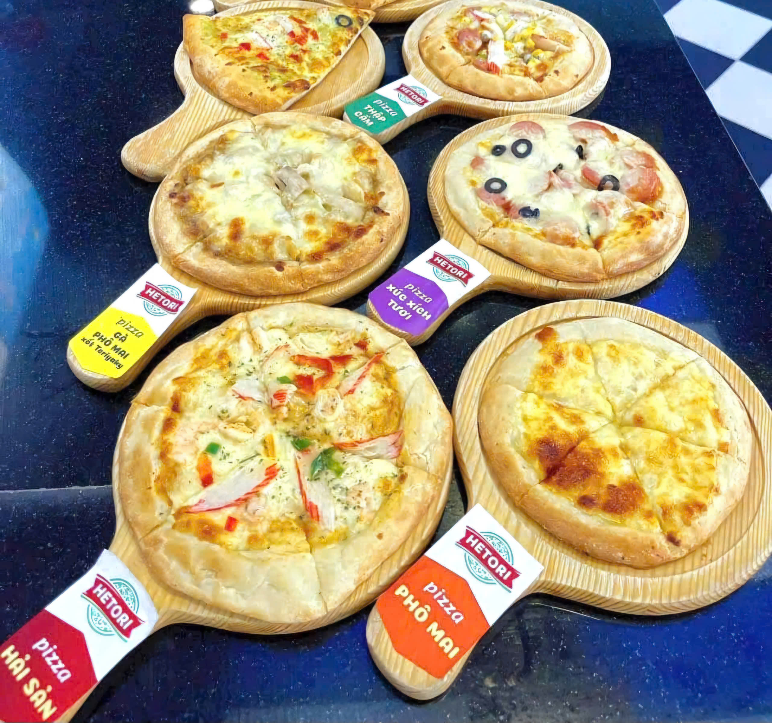Bánh pizza Hải Sản size 15cm ( chế biến sẵn, chưa nướng)