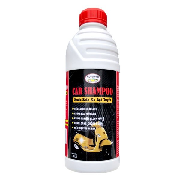 Nước rửa ô tô xe máy bọt tuyết 1 Lít
