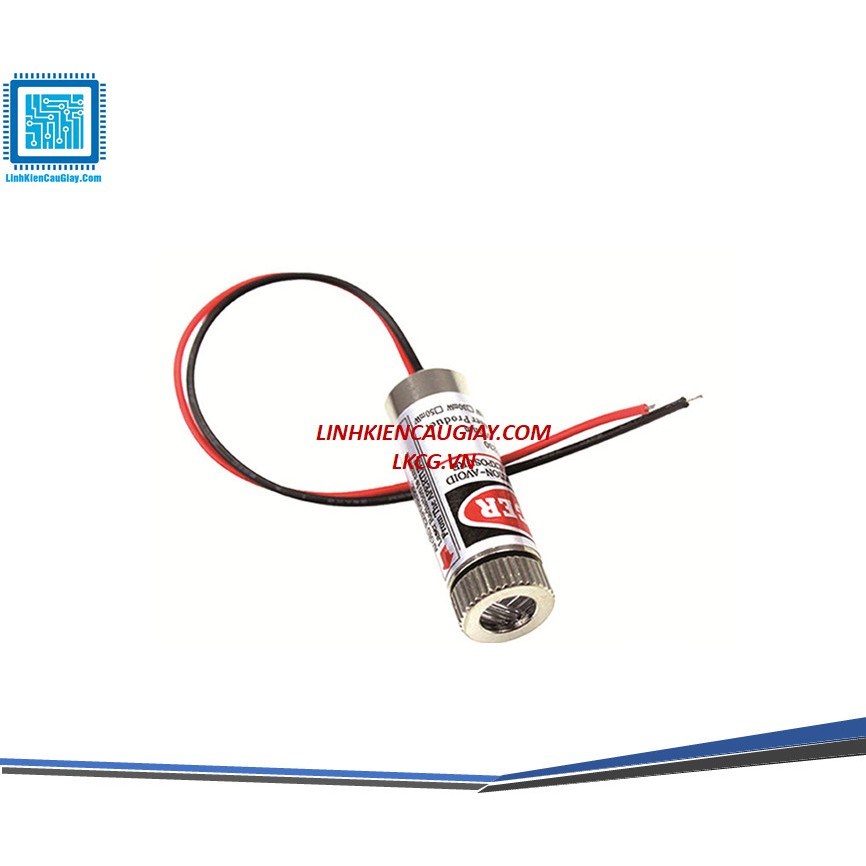 Đầu phát laser 5mW màu đỏ Dấu trừ