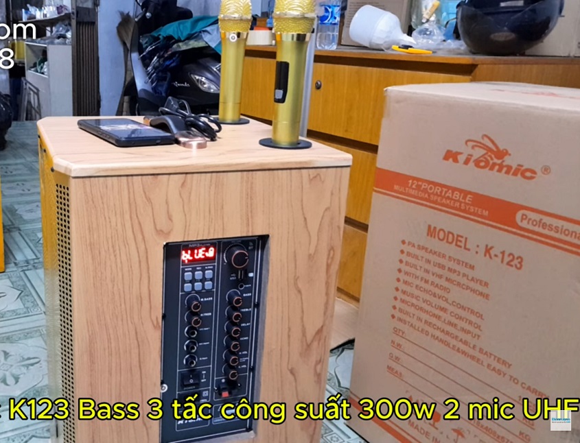 Loa kéo di động Kiomic K123