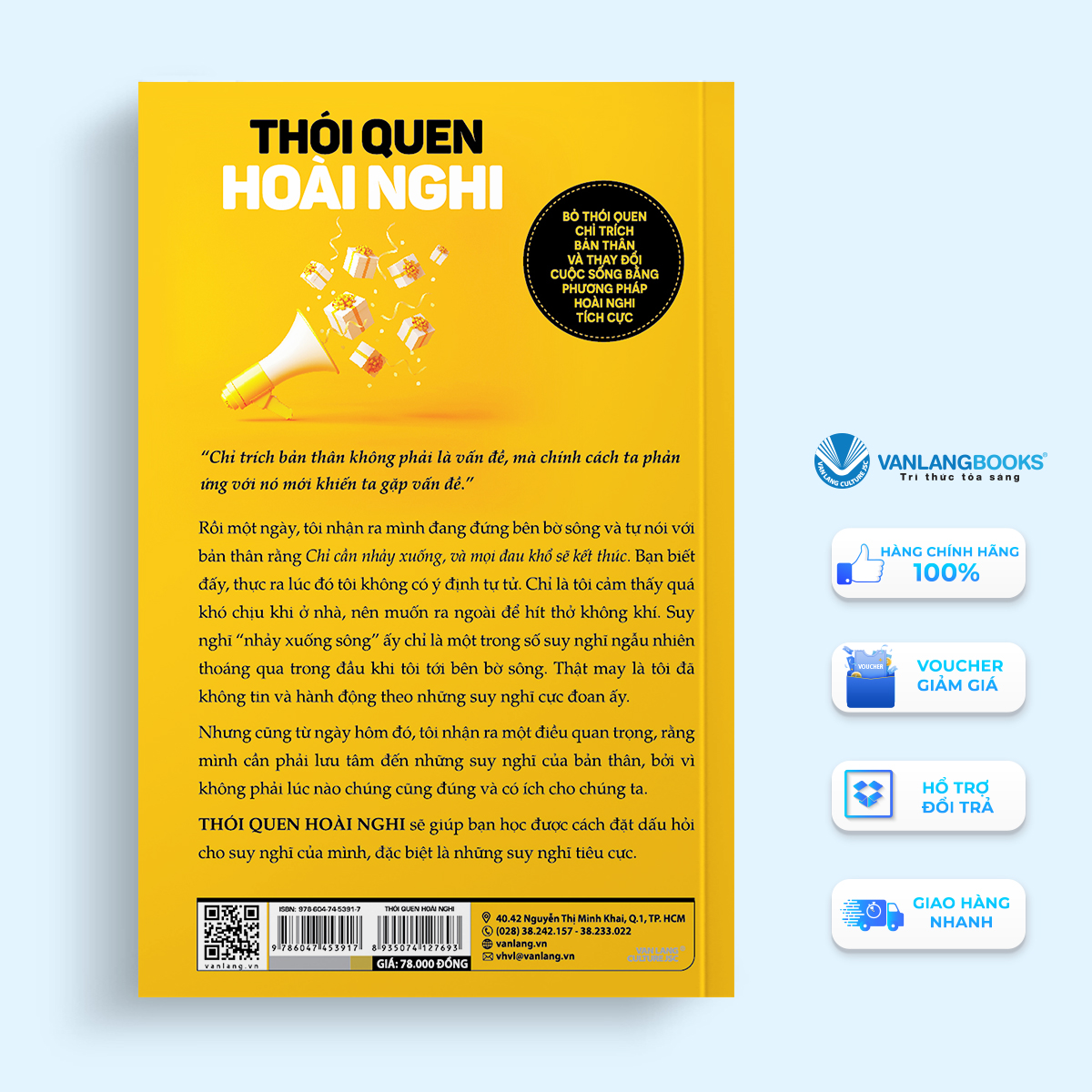 Sách - Thói Quen Hoài Nghi-Vanlangbooks