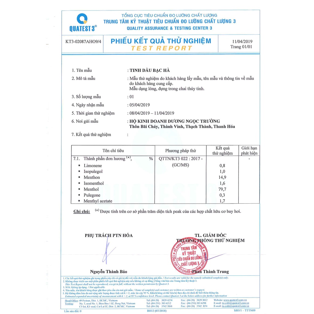 Befine car suspension menthol - Pure menthol car suspension