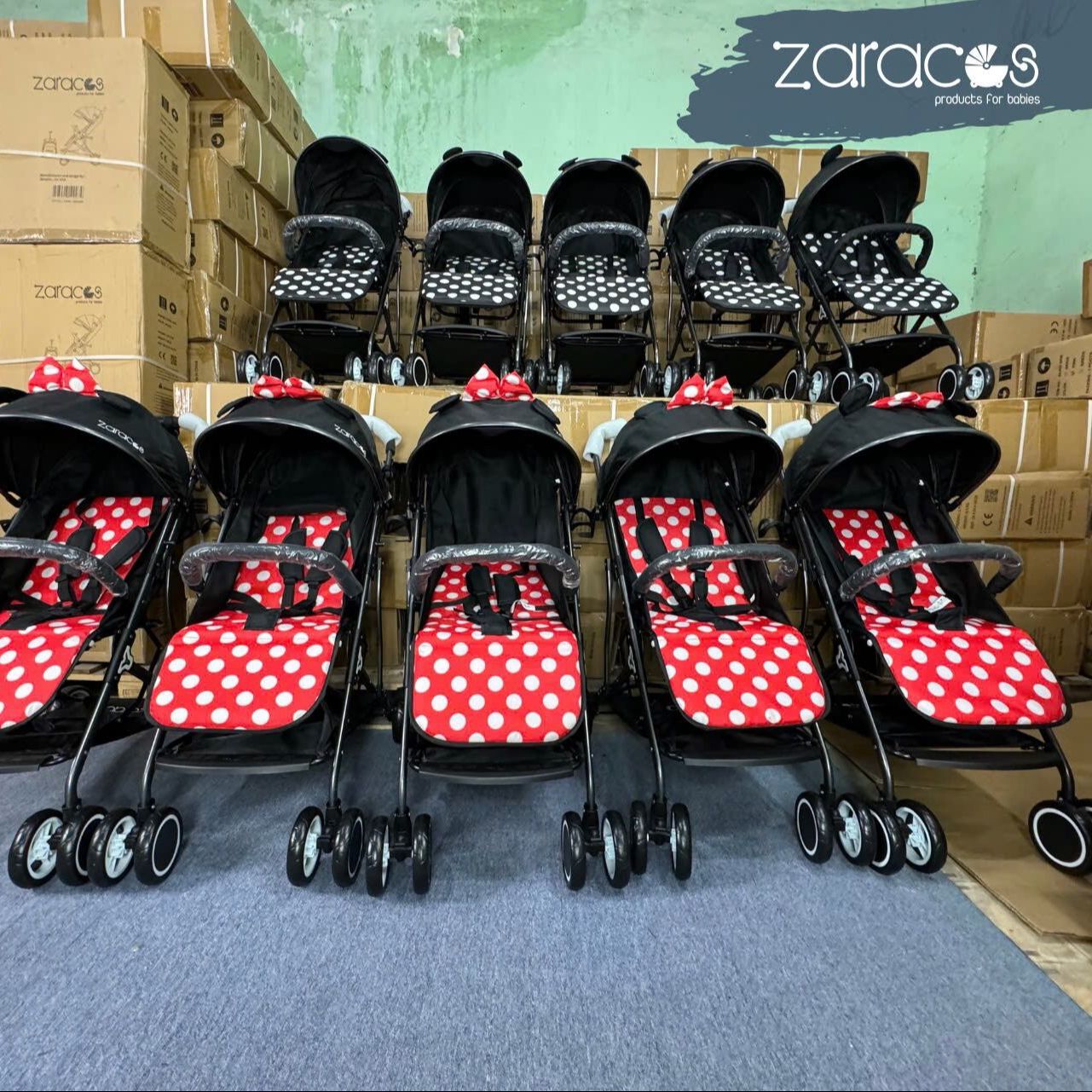 Xe đẩy gập gọn Zaracos Cavell 9036