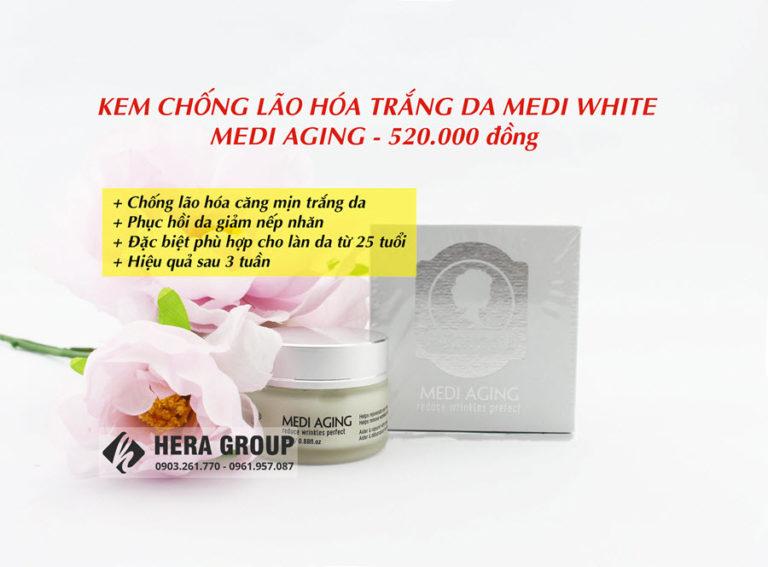 [HCM]Kem chống lão hóa trắng da Medi White Medi Aging