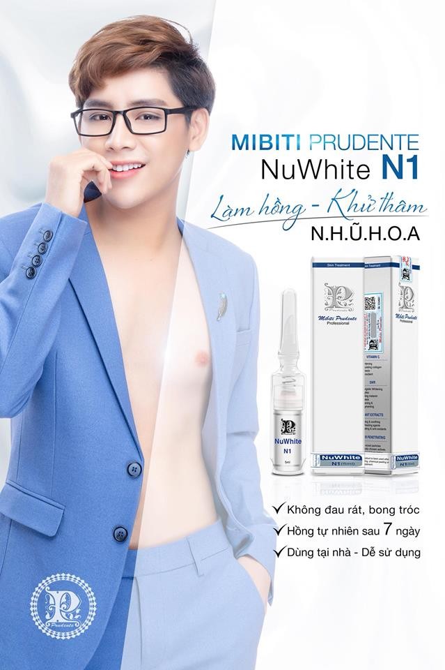 Kem làm hồng nhũ hoa - hồng ti Nuwhite N1 - 3318, sản phẩm tốt, chất lượng cao và cam kết hàng giống như hình ảnh mô tả