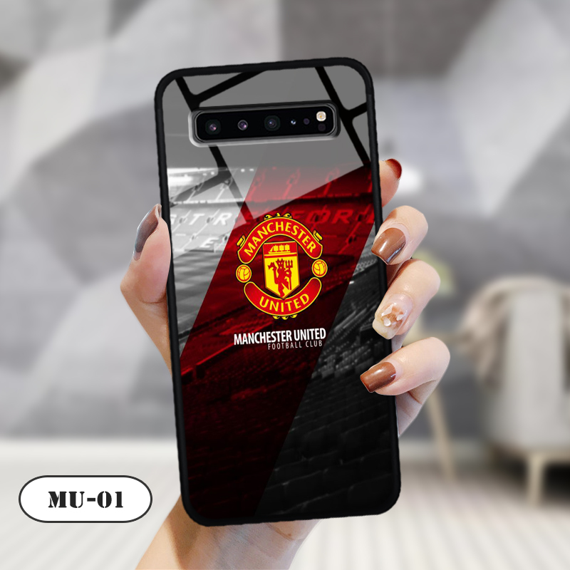 Ốp lưng kính 3D Samsung S10 5G hình đội bóng