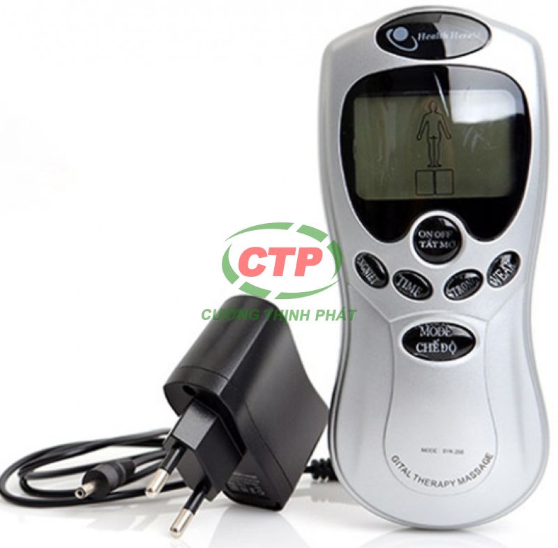 Máy massage xung điện vật lý trị liệu 4 miếng dán