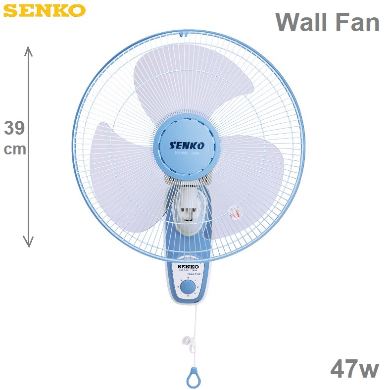 Wall Fan Senko 47watt Model TC1623