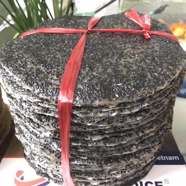 Bánh tráng nướng Mè đen ĐẶC BIỆT (50c/xấp)