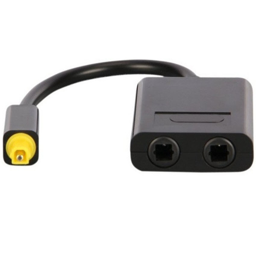 Toslink 1 to 2 chia cổng Quang Audio 1 ra 2 chất lượng cao