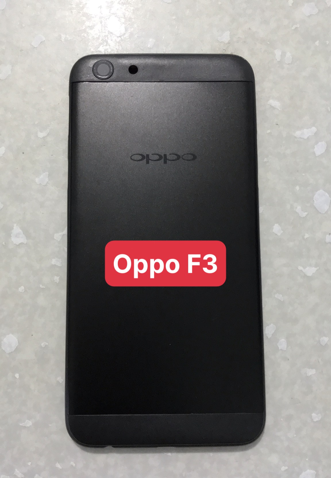 Bộ vỏ Oppo F3 zin (có lưng .xương. phím bấm)
