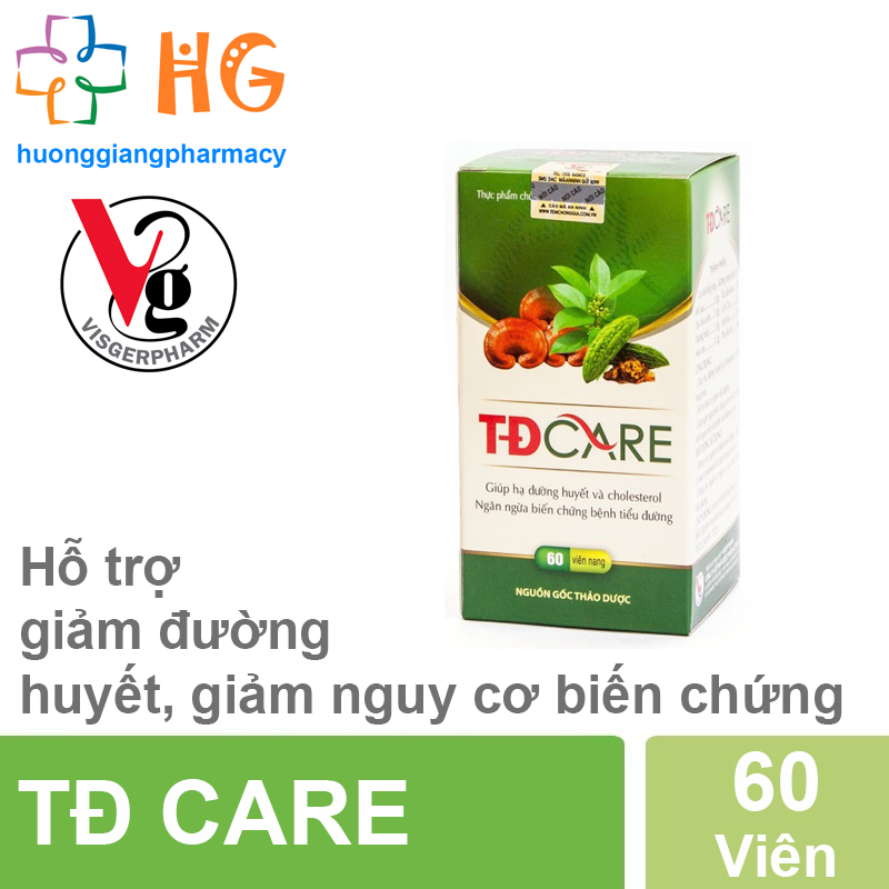 Viên Uống TĐ Care - Ổn định đường huyết, phòng ngừa biến chứng bệnh tiểu đường