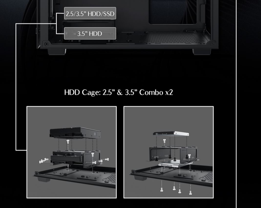 Vỏ Case XIGMATEK HERO 3F ( KÈM 3 FAN LED )