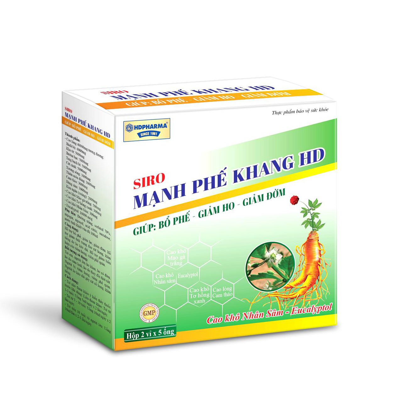combo 10 siro mạnh phế khang
