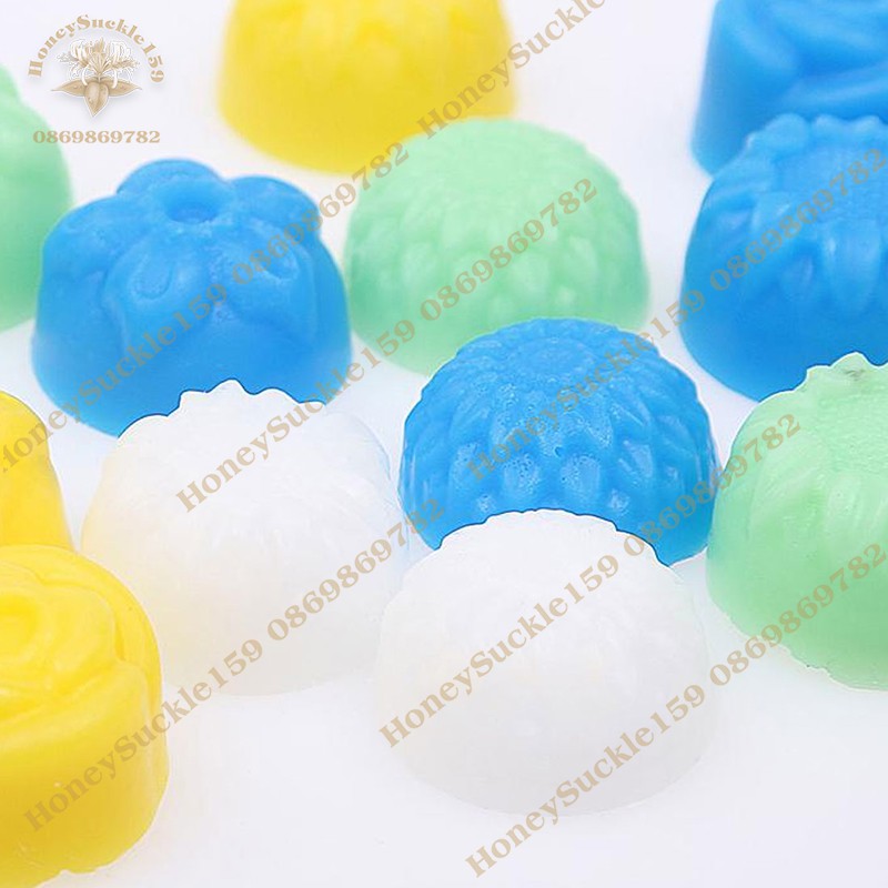 Khuôn Silicon 4D Đổ Socola/Thạch/Đá/Kẹochipchip/Pudding Hình 15 Hoa 1